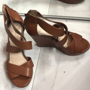 Jessica Simpson Wedges Sz 7